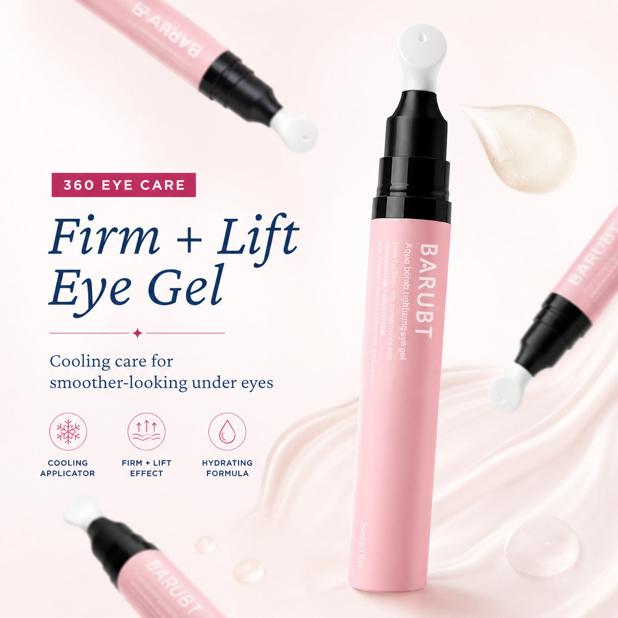 Boueach High Hydration Eye Cream to Fade Dry Lines and Provide Long-Lasting Eye Care